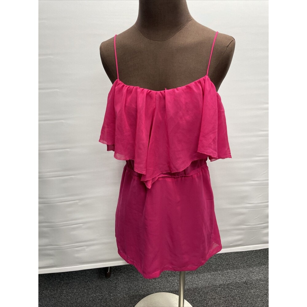 6 Shore Road Picnic Dress Fuchsia Pink Women's Medium NWT